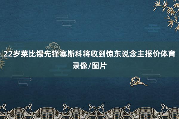 22岁莱比锡先锋塞斯科将收到惊东说念主报价体育录像/图片