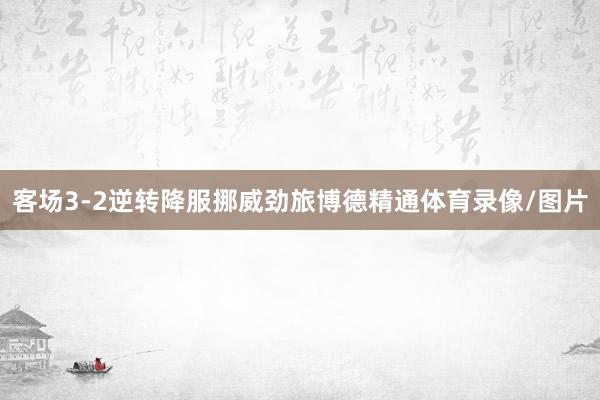 客场3-2逆转降服挪威劲旅博德精通体育录像/图片