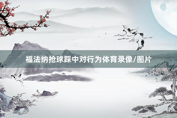 福法纳抢球踩中对行为体育录像/图片